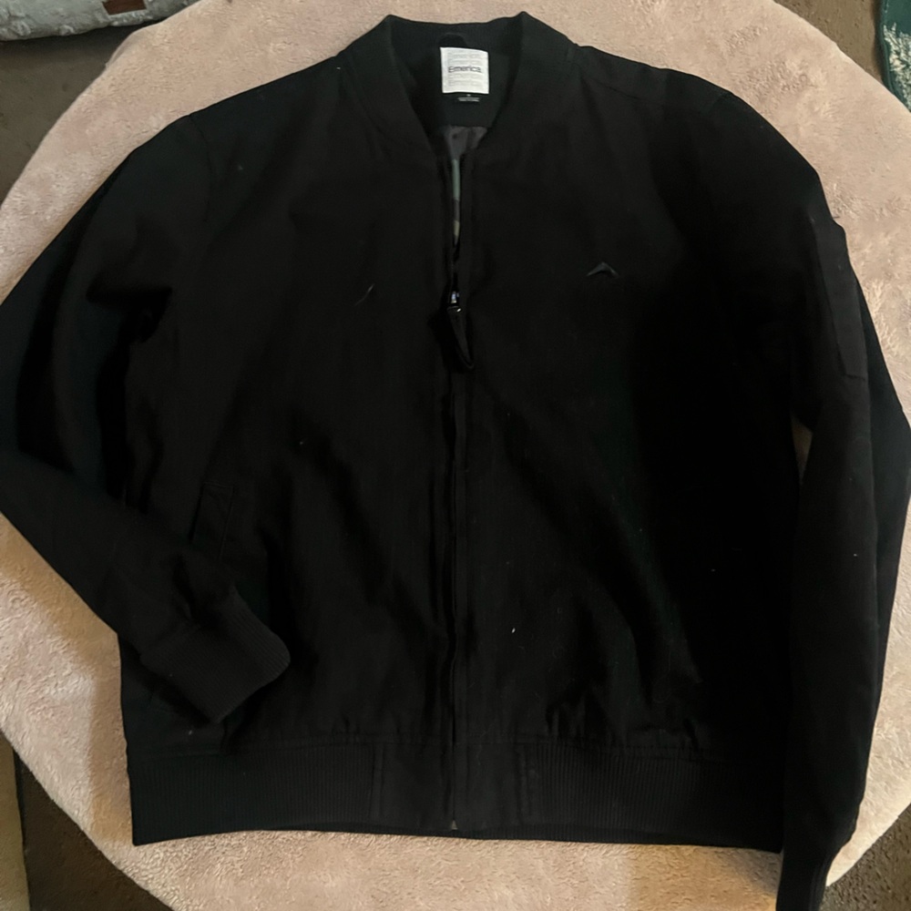 Emerica Black Bomber Jacket